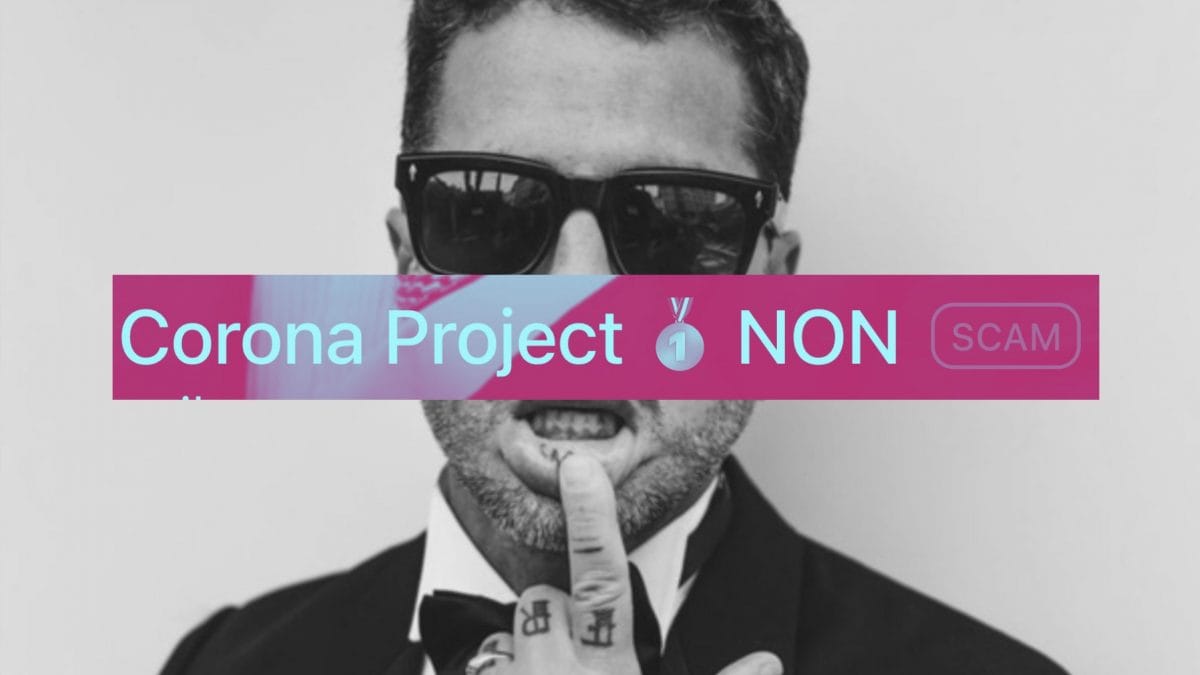 Le scandale du Projet Fabrizio Corona : son canal d'investissement désormais signalé comme une arnaque 2 Image