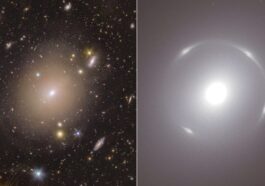 Le télescope spatial Euclid capture un parfait anneau d'Einstein : la clé d'une nouvelle galaxie 44 ESA/Euclide/Euclid Consortium/NASA | L'anello di Einstein attorno alla galassia NGC 6505