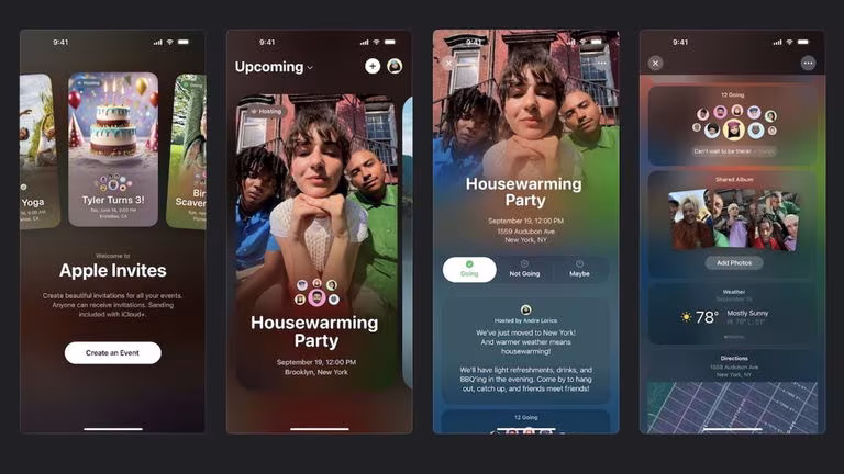 Les Invitations Apple sont enfin là : découvrez l'application pour iPhone qui vous permet de créer des invitations personnalisées (et bien plus encore) 2 Apple Invites est désormais officiel : voici l'application pour iPhone qui vous permet de créer des invitations personnalisées (et bien plus encore)
