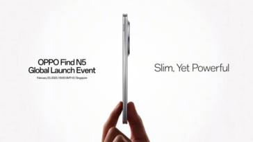 OPPO Find N5 : le smartphone pliable le plus fin du monde est enfin là 11 OPPO Find N5 : le smartphone pliable le plus fin du monde est désormais officiel
