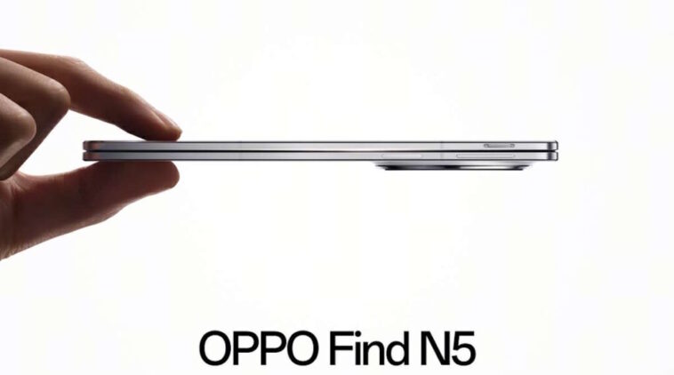 OPPO dévoile des détails fascinants sur le Find N5, le smartphone pliable le plus fin jamais créé 1 OPPO dévoile des détails fascinants sur le Find N5, le smartphone pliable le plus fin jamais créé
