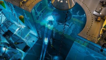 Pourquoi la NASA construit-elle Blue Abyss : la piscine la plus profonde du monde ?
