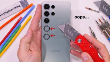 JerryRigEverything met à l'épreuve le Samsung Galaxy S25 Ultra et révèle quelques surprises inattendues 6 Samsung Galaxy S25 Ultra Rayure