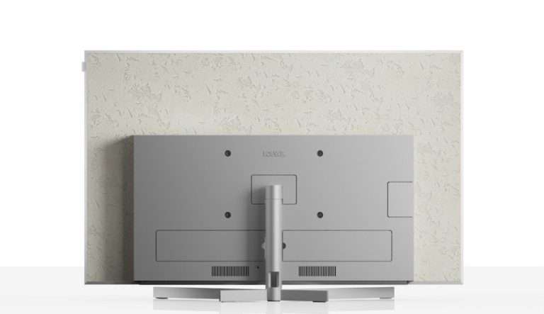 Téléviseurs en lave ou en béton : les TV Loewe stellar sont – uniques 2 Oui, vous avez bien vu : c'est du béton ! (Photo : Loewe)