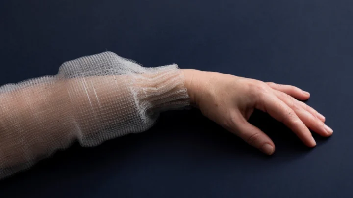 Vêtements intégrant la microélectronique pour surveiller votre santé 2 Illustration vêtements avec microélectronique... fils de fibre de ordinateur