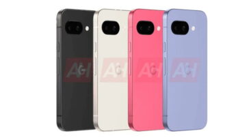 Voici le Google Pixel 9a dans toutes ses couleurs