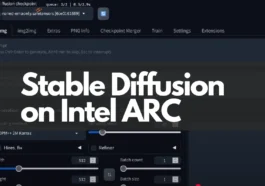 Comment Installer et Utiliser l'Interface Web de Stable Diffusion avec les GPU Intel ARC