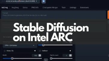 Comment Installer et Utiliser l'Interface Web de Stable Diffusion avec les GPU Intel ARC