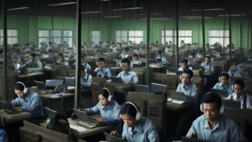 La technologie vocale IA en temps réel modifie les accents dans les centres d'appels indiens pour plus de clarté 20 La Technologie Vocale Ia En Temps Réel Modifie Les Accents