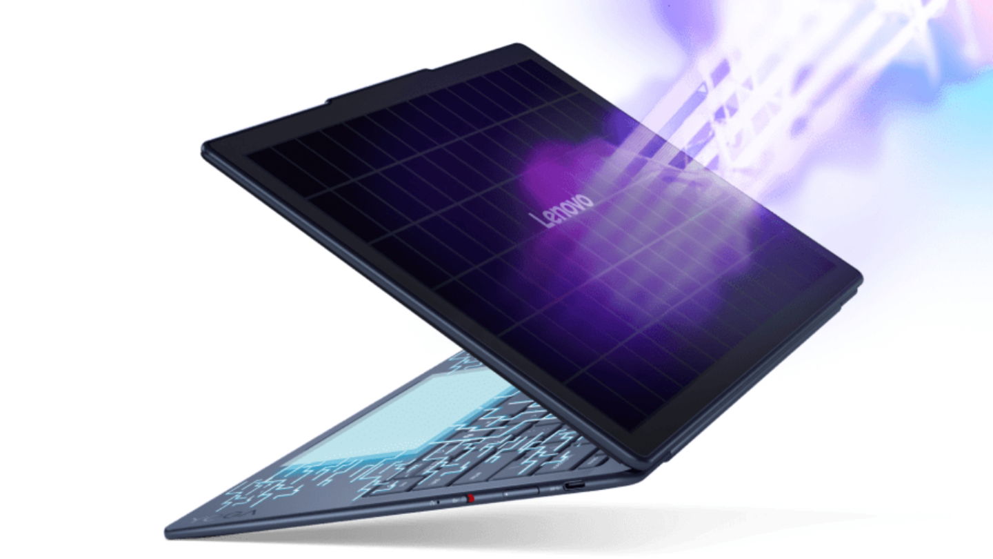 Lenovo révolutionne le MWC 2025 avec de nombreuses nouveautés, dont un ordinateur portable à charge solaire 8 Lenovo révolutionne le MWC 2025 avec un afflux de nouveautés, y compris un portable qui se recharge avec la lumière solaire
