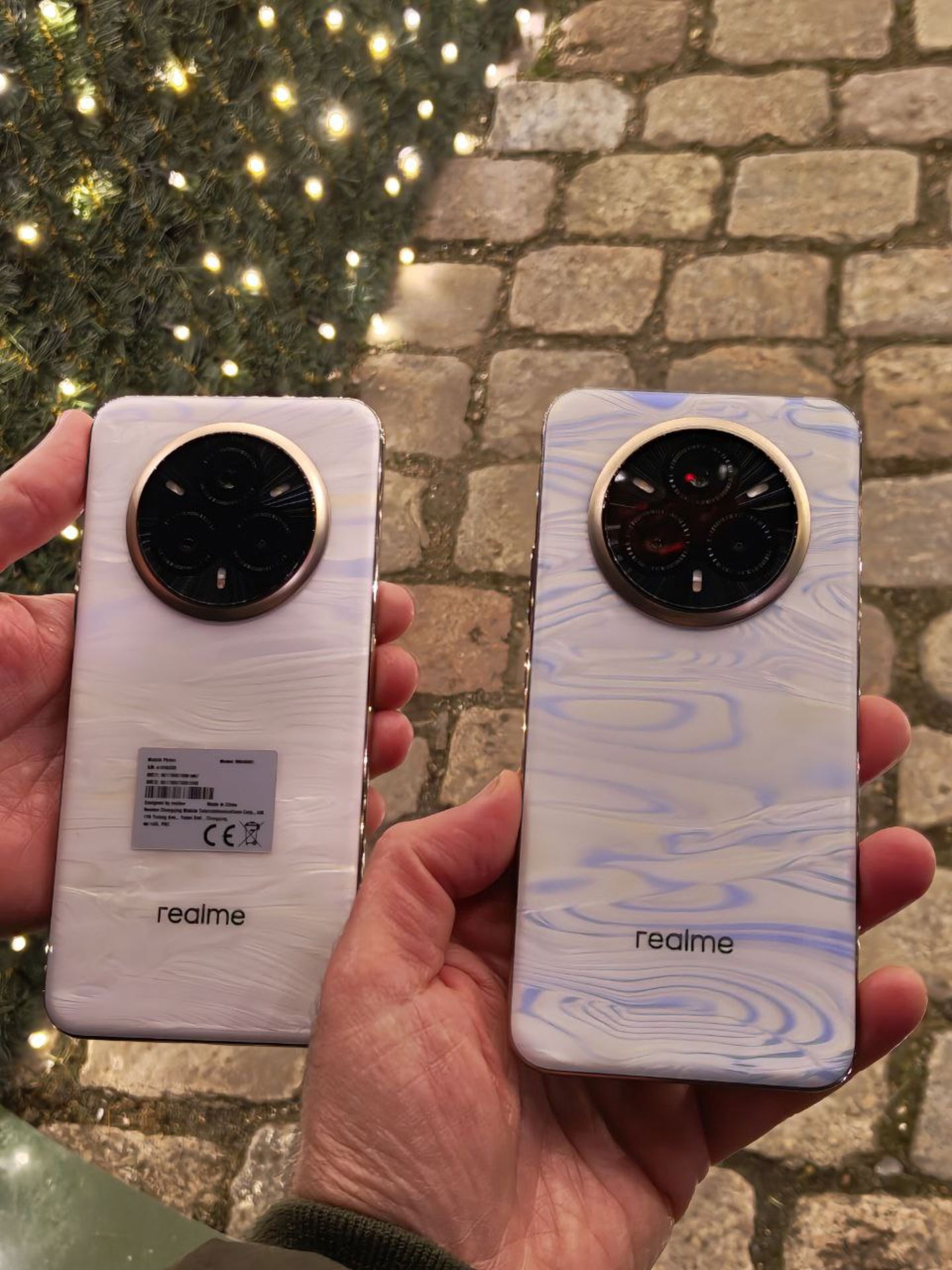 Le design 'Unique Pearl' du realme 14 Pro+ en fait un téléphone au caractère artistique distinctif