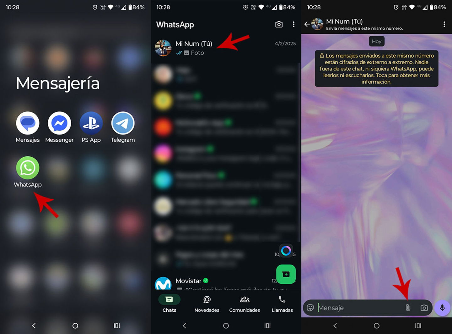 Télécharger une vidéo sur WhatsApp
