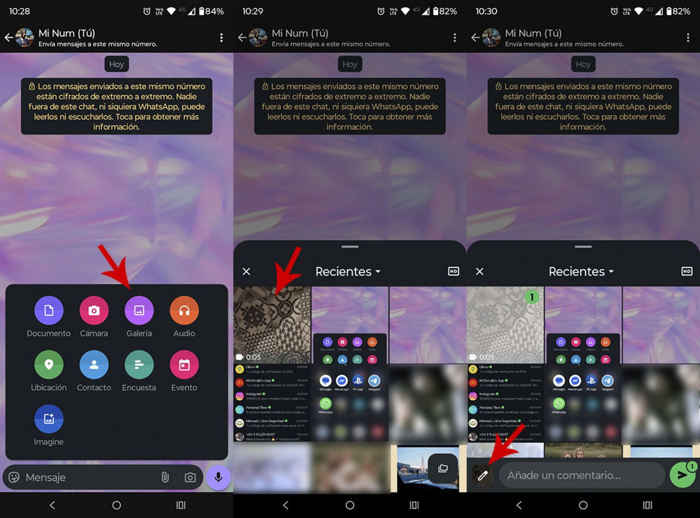 Sélectionner une vidéo à convertir en GIF
