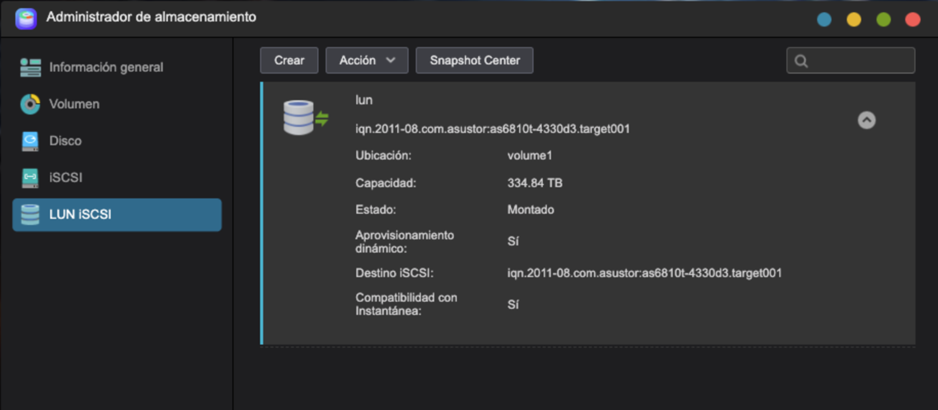 Asustor Lockerstor 10 Gen3 (AS6810T) : le NAS idéal pour les PME exigeantes 8 iSCSi - Créé