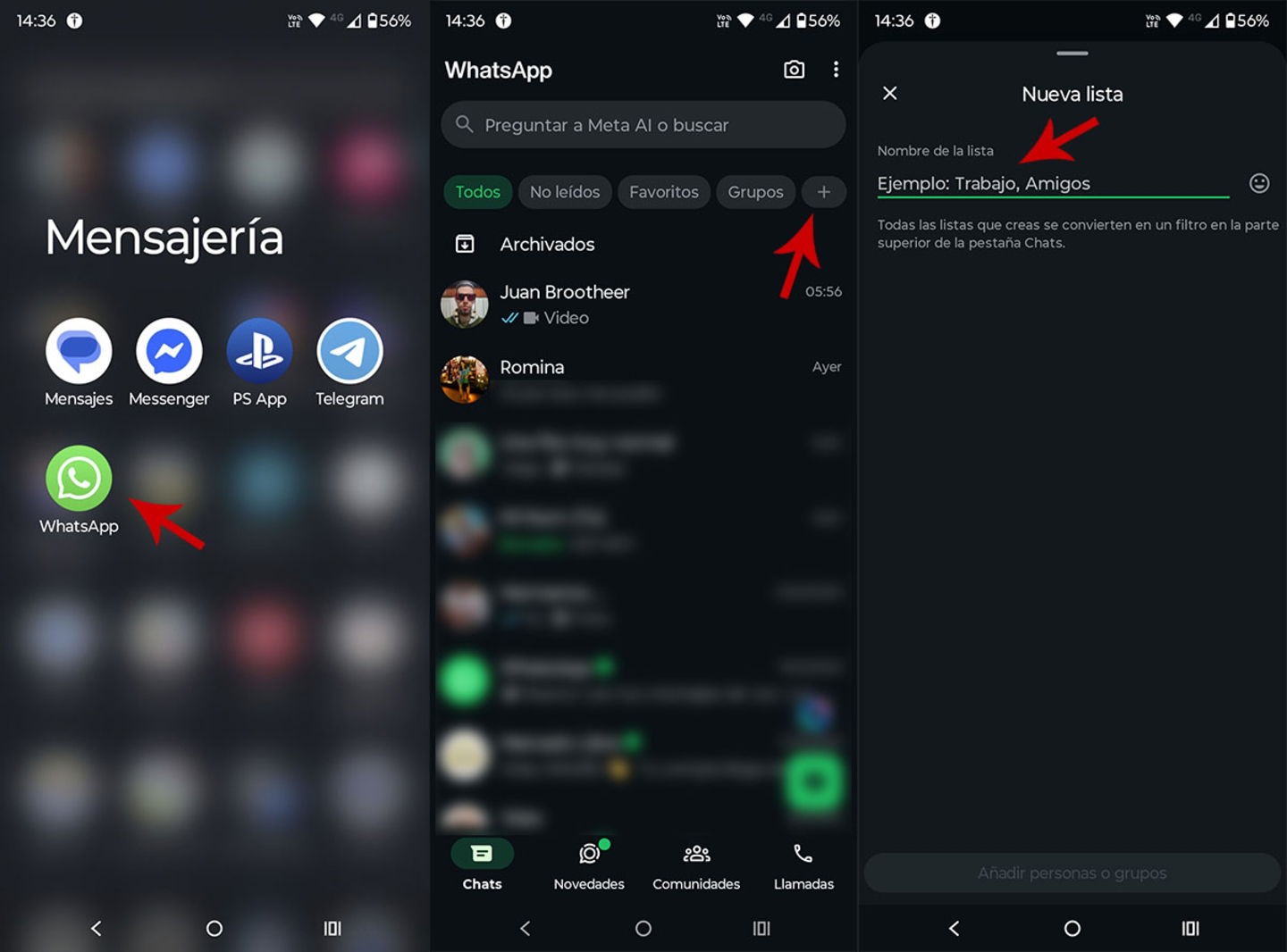 Qu'est-ce que les listes de WhatsApp et comment en tirer le meilleur parti ? 4 Comment créer des listes sur WhatsApp