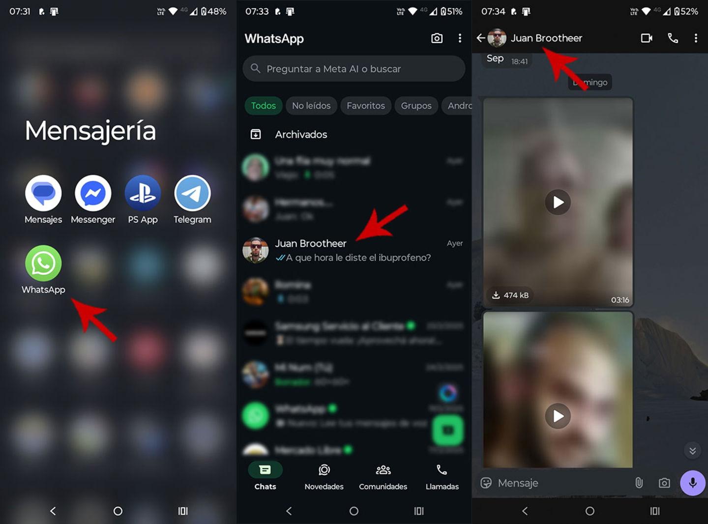 Comment cacher des images sensibles dans un chat WhatsApp facilement ? 3 Voir les options avancées d'une discussion WhatsApp