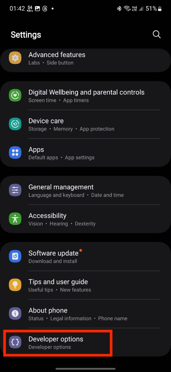 comment débloquer le bootloader de Galaxy S25