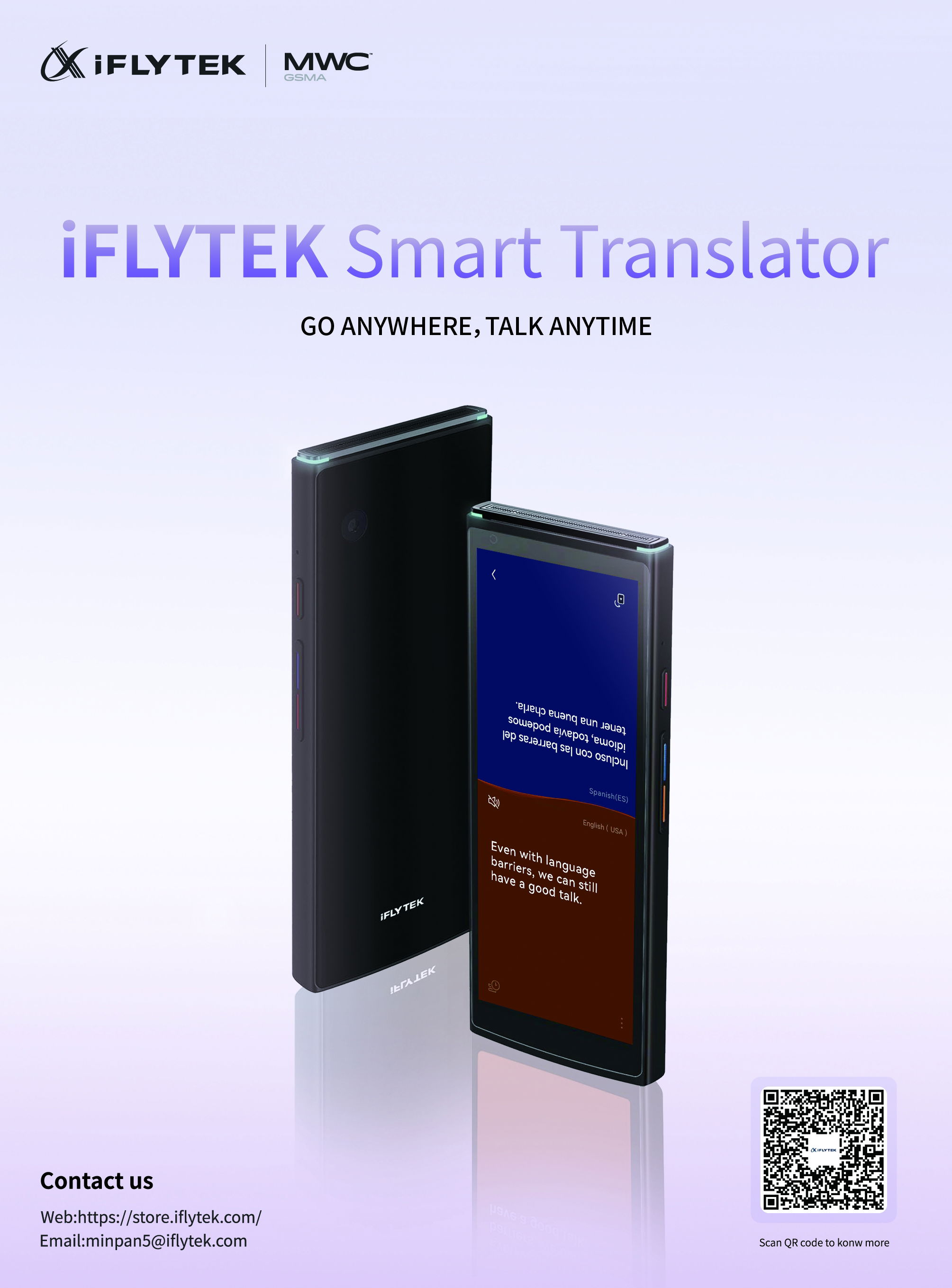 iFLYTEK, le géant chinois qui a brillé au MWC 2025 avec ses dispositifs de traduction par IA 4 iFLYTEK, le géant chinois qui a brillé au MWC 2025 grâce à ses dispositifs de traduction IA