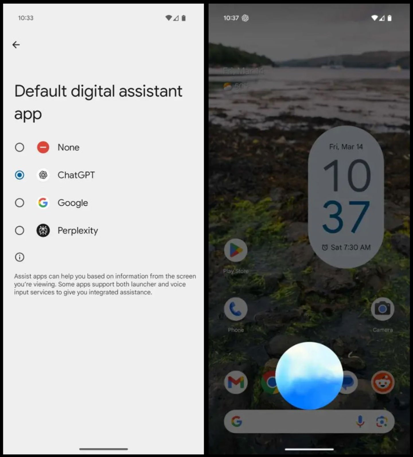 Comment configurer ChatGPT comme votre assistant par défaut sur Android