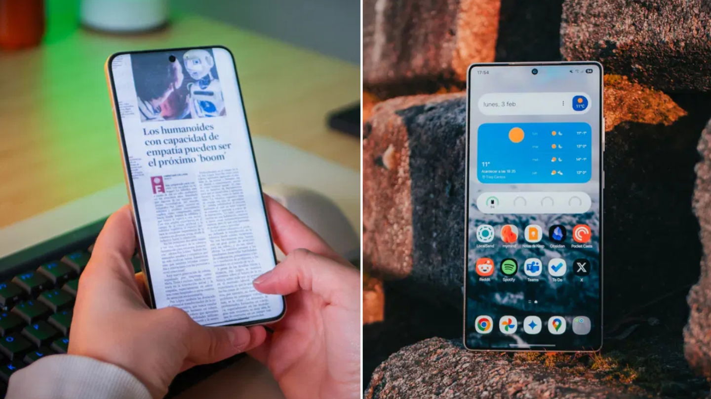 Écrans du Xiaomi 15 Ultra et du Samsung Galaxy S25 Ultra