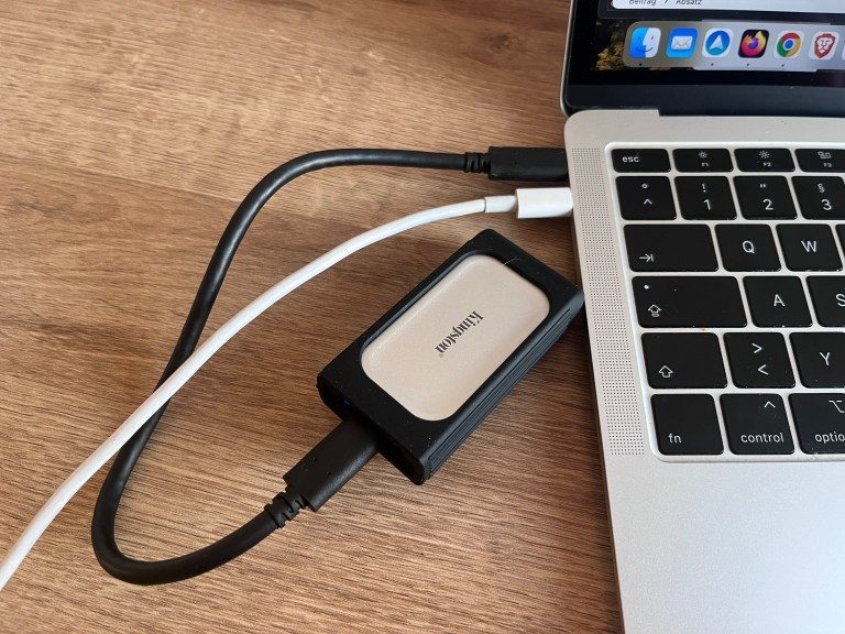Disque dur plein ? Voici comment augmenter le stockage sur ton MacBook Air 3 disque SSD externe