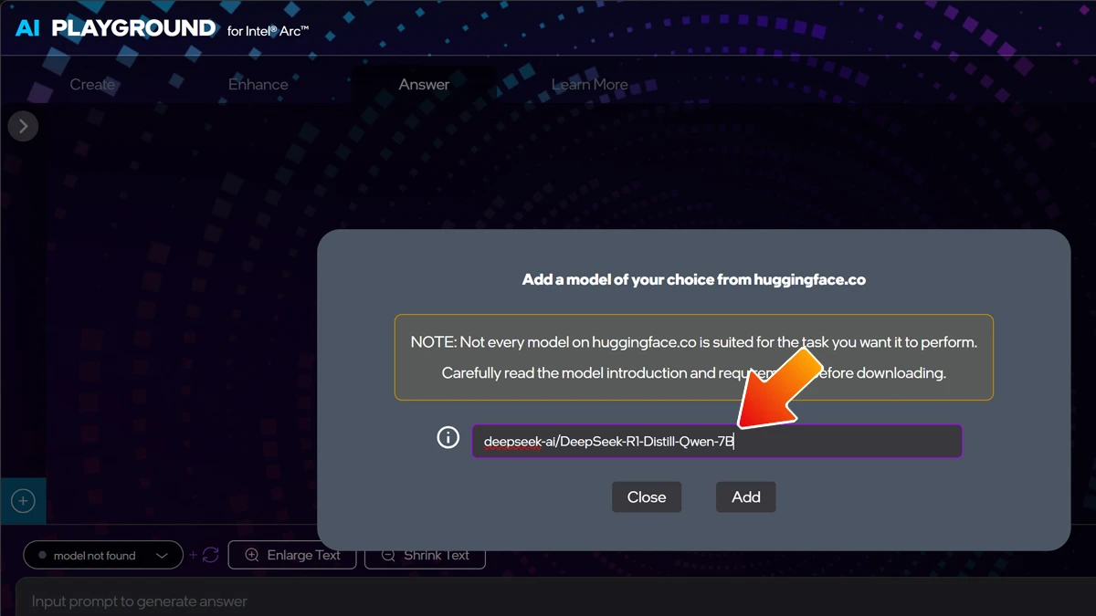 Comment exécuter Deepseek AI localement dans Intel AI Playground sur Intel Arc 4 Comment exécuter Deepseek AI localement dans Intel AI Playground