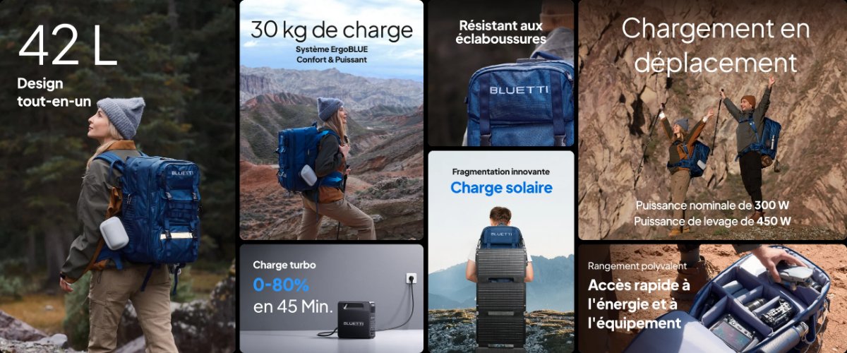 BLUETTI dévoile la station électrique portable Elite 200 V2 et sac à solaire Handsfree Series pour une autonomie énergétique ultime 5 Bluetti Handsfree 01