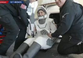 L'astronauta Sunita Williams. Credit: NASA SpaceFlight
