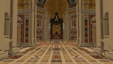Dans Minecraft, découvrez une réplique parfaite de la Basilique Saint-Pierre : pourquoi vous ne devez pas manquer d'y entrer 14 Dans Minecraft, découvrez une réplique parfaite de la Basilique Saint-Pierre : pourquoi vous ne devez pas manquer d'y entrer