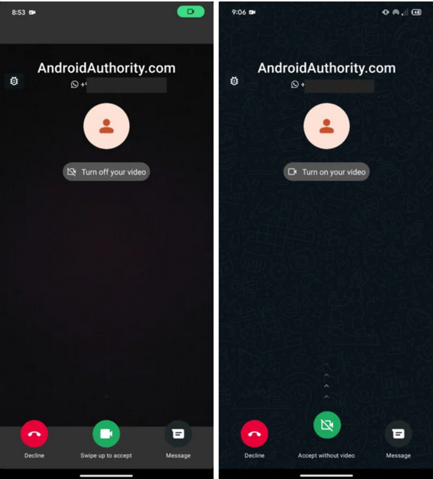 Dites adieu à la pression de répondre aux appels vidéo WhatsApp avec la caméra éteinte ! 3 Fini les pressions pour répondre aux vidéoconférences sur WhatsApp. Vous pourrez les prendre avec la caméra désactivée