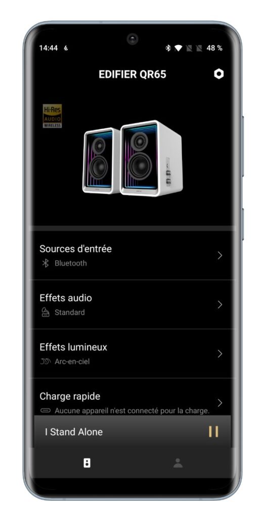 Edifier QR65 : TEST des Enceintes actives au design lumineux 33 Edifier M60 Enceinte Amplifie Test Review App Netcost (1)