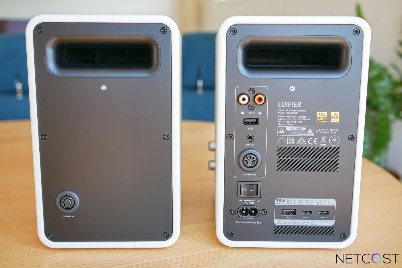 Edifier QR65 : TEST des Enceintes actives au design lumineux 14 Edifier Qr65 Enceinte Amplifie Test Review Netcost (13)