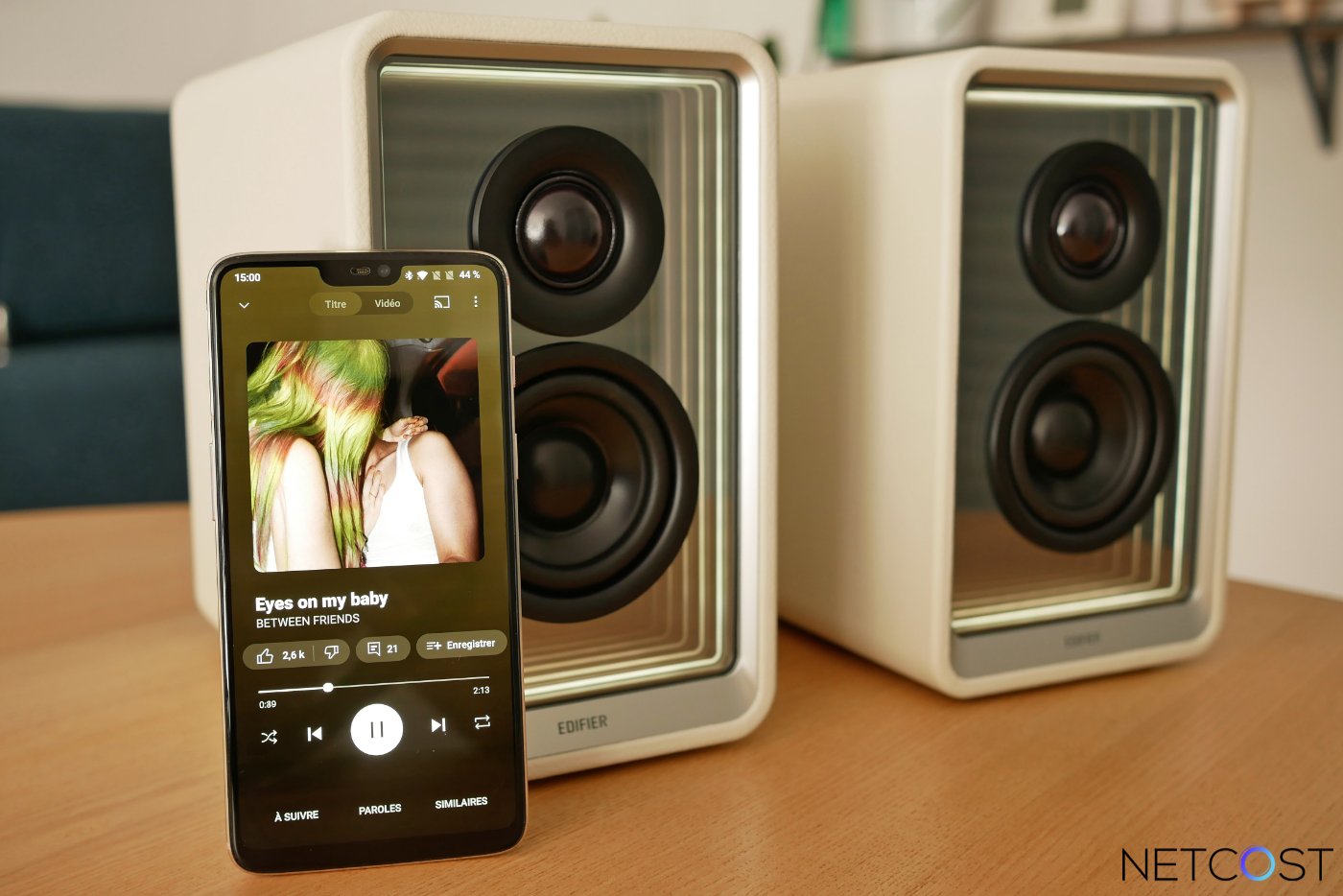 Edifier QR65 : TEST des Enceintes actives au design lumineux 40 Edifier Qr65 Enceinte Amplifie Test Review Netcost (33)