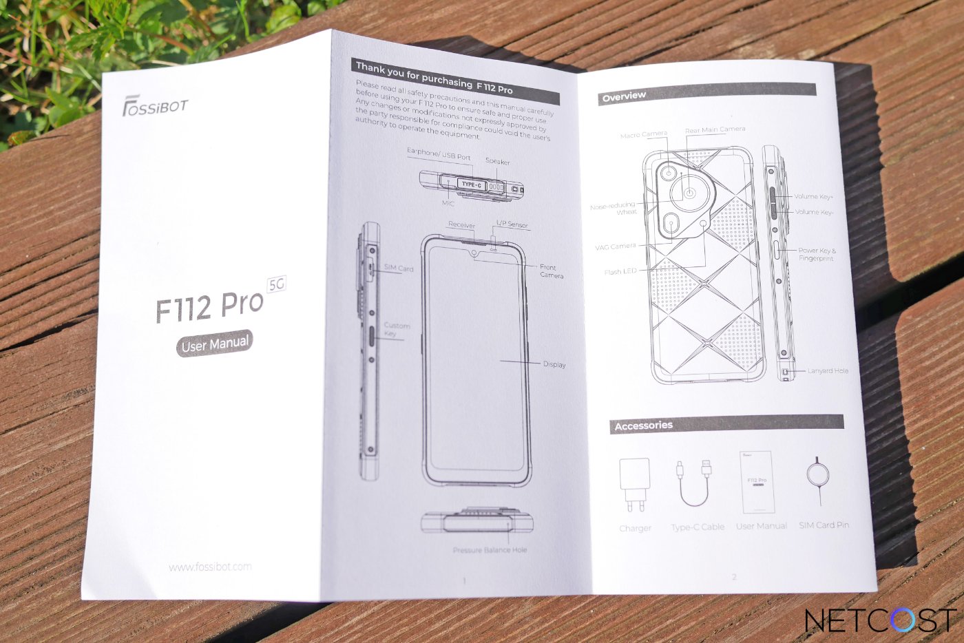 FOSSiBOT F112 Pro : Le smartphone robuste 5G qui ne sacrifie pas le style en promo 6 Fossibot F112 Pro Smartphone Review Test Netcost (5)