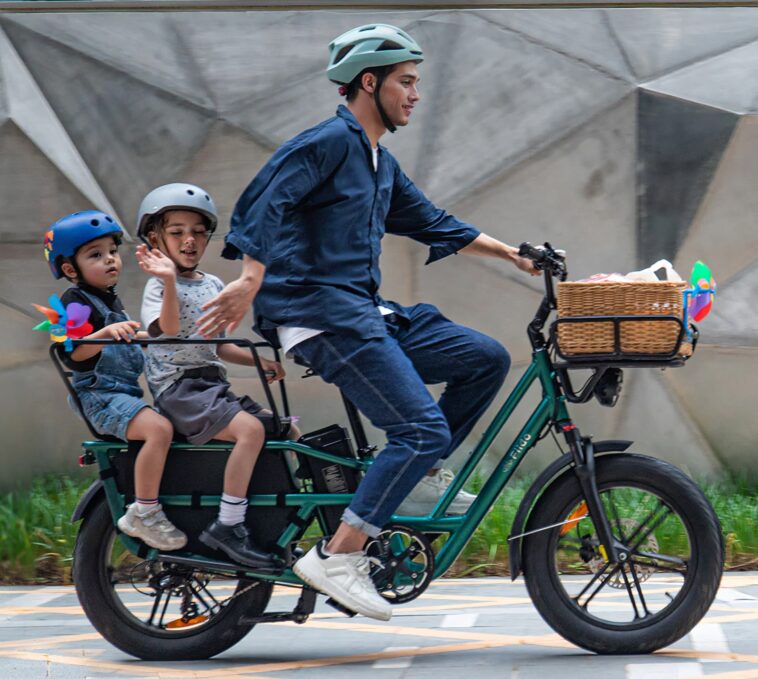 Fiido T2 2025 : Les nouveautés du vélo électrique cargo modulable pour la ville et famille 1 Fiido T2 2025