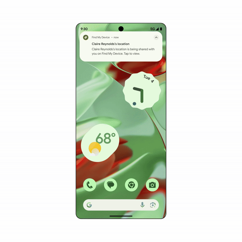 Google lance une nouvelle fonctionnalité pour Find My Device : partagez votre localisation en toute simplicité 3 Google Find my Device partilhar localização Android