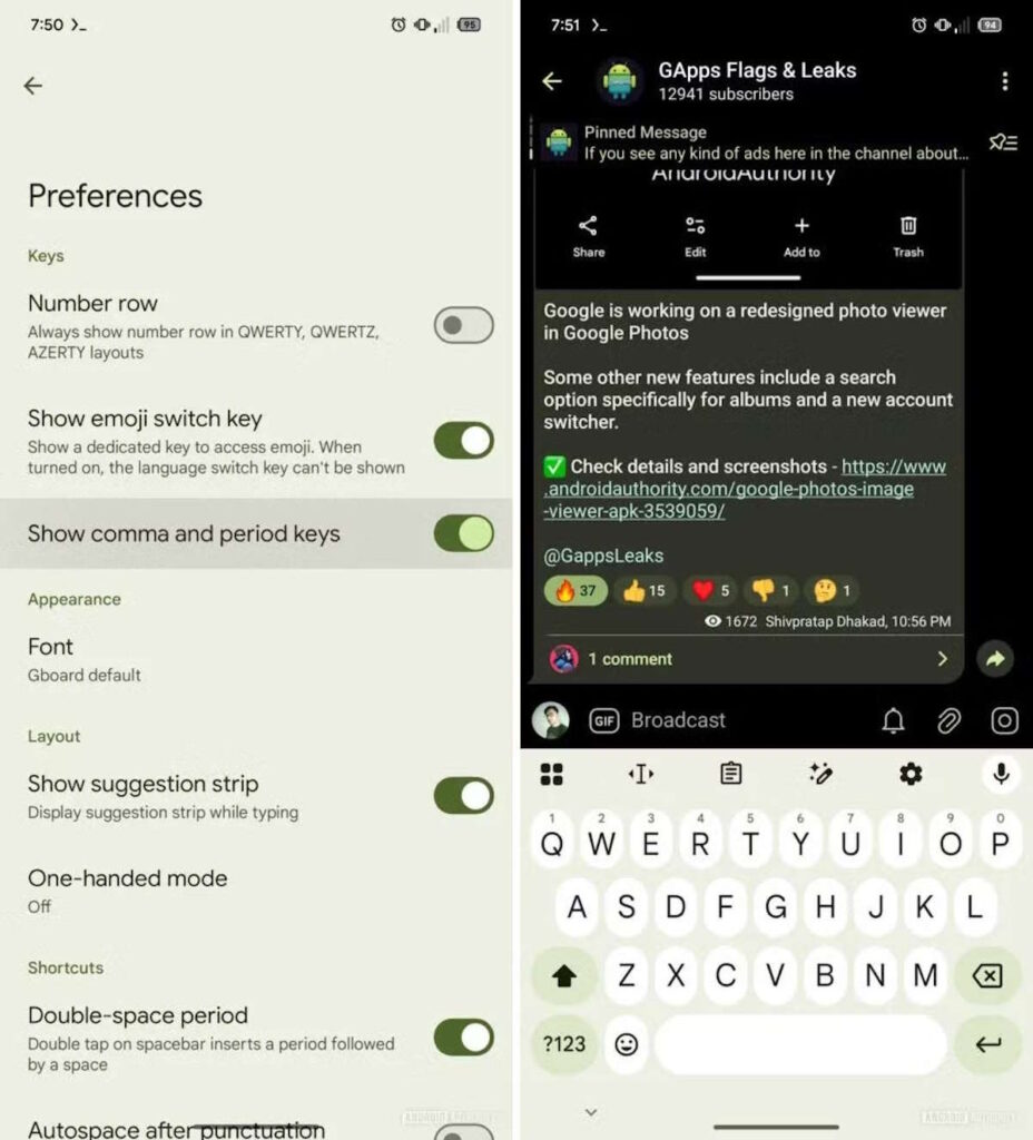 Google va surprendre avec une nouvelle fonctionnalité de clavier sur Android qui ne plaît pas à tout le monde sur iPhone 3 clavier Android Google iPhone