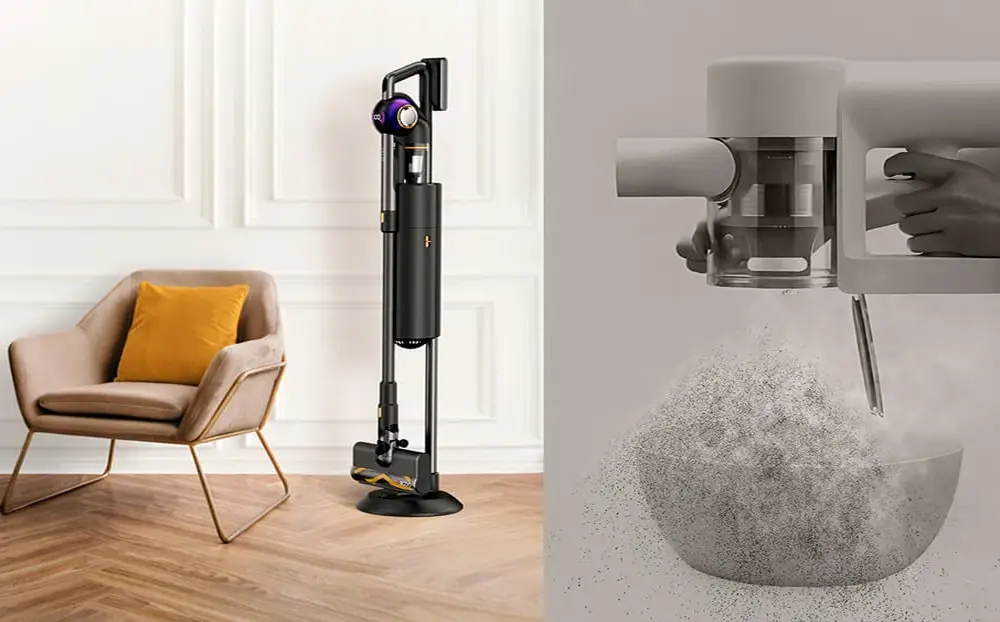 Jigoo V700 Aspirateur A Main Auto Vidage