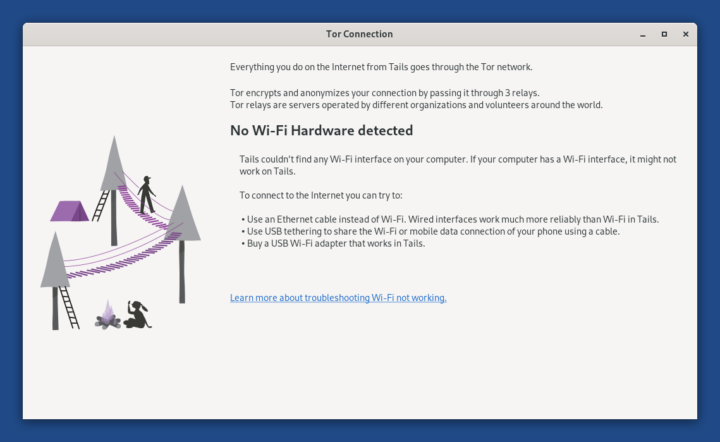Linux Tails 6.13! Le système d'exploitation qui vous permet de vous connecter au réseau Tor
