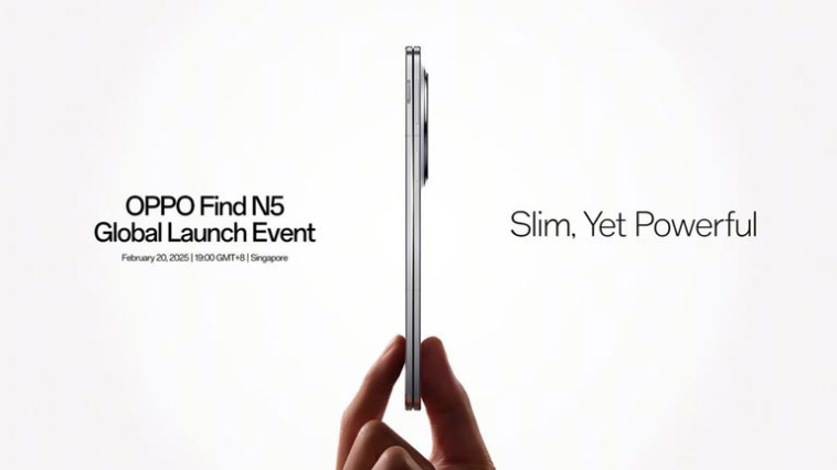 OPPO Find N5 : le téléphone pliable le plus fin du monde est enfin là ! 1 OPPO Find N5 : le smartphone pliable le plus mince du monde est désormais officiel