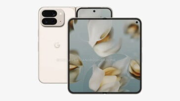 Fuites des premières images du Google Pixel 10 Pro Fold : design continu dans un pliable avec un cœur renouvelé