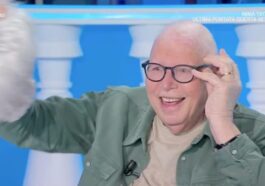 Sandro Giacobbe pendant l'interview à Domenica In