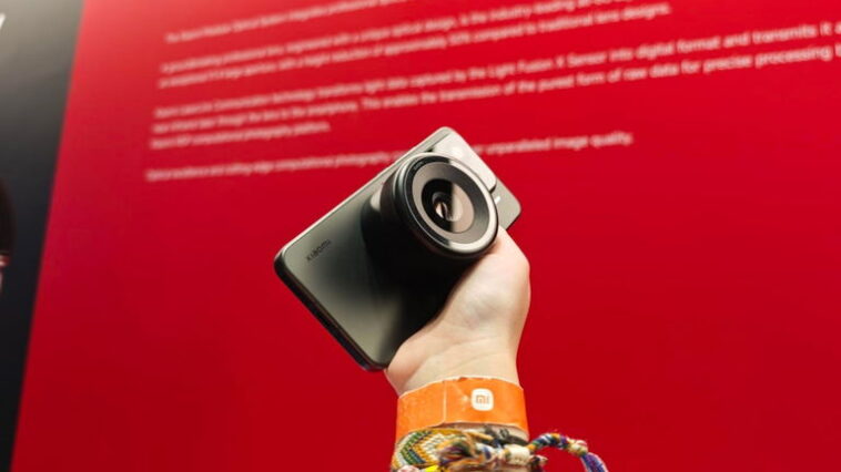 Xiaomi a un projet révolutionnaire pour intégrer des objectifs interchangeables à la caméra de votre smartphone 1 Xiaomi a un projet pour intégrer des objectifs interchangeables à la caméra de votre mobile