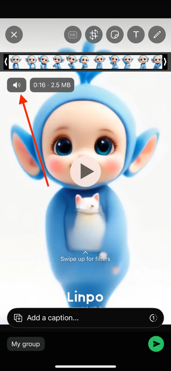 Comment supprimer le son d'une vidéo sur iPhone : Votre guide ultime 3 supprimer le son d'une vidéo iPhone