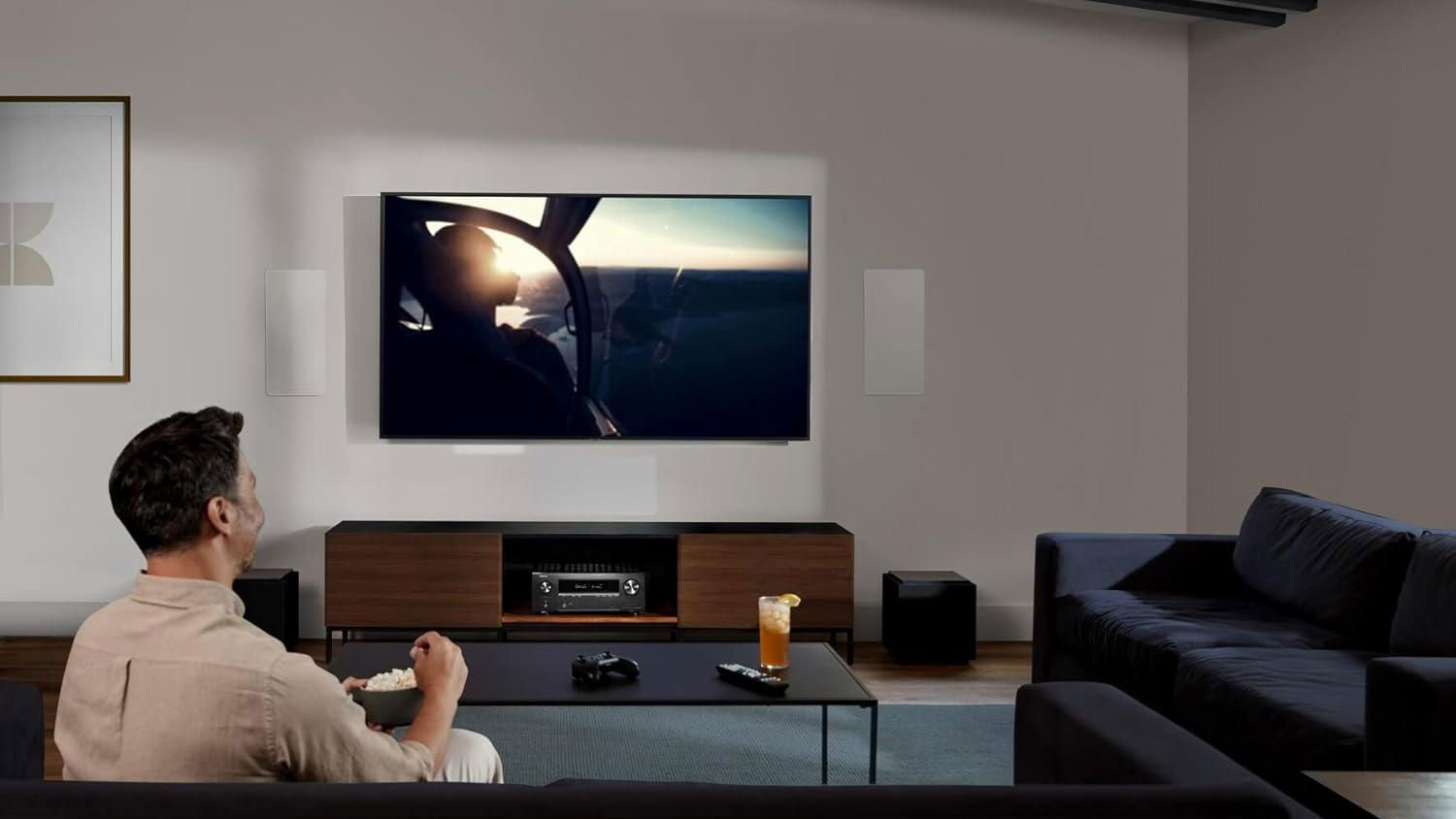 De 1699 à 989 euros : la chute d'un des meilleurs récepteurs audio et vidéo Denon 4 Denon X3800H salon