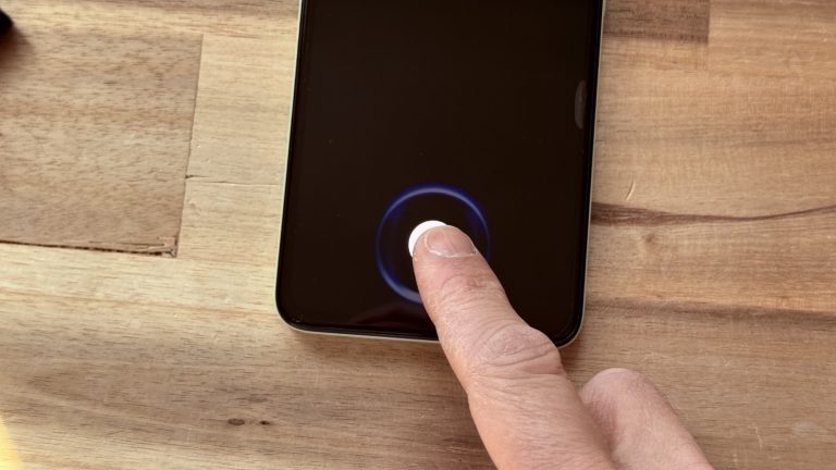 Xiaomi Redmi Note 14 (4G) : Est-il suffissant ? 6 Xiaomi Note 14 Test Fingerabdrucksensor
