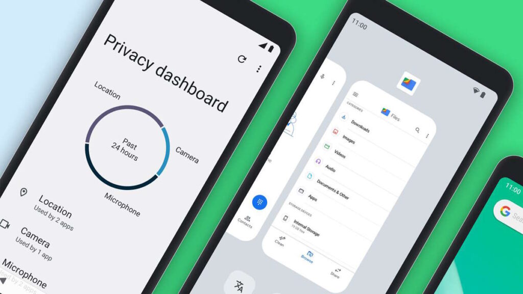 Android 12 sécurité Google smartphone