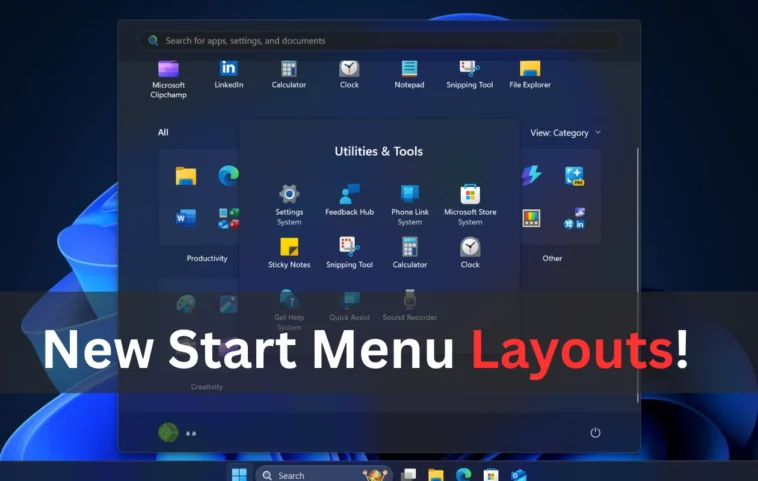 Comment activer de force le nouveau menu Démarrer dans Windows 11 1 Comment activer de force le nouveau menu Démarrer dans Windows 11