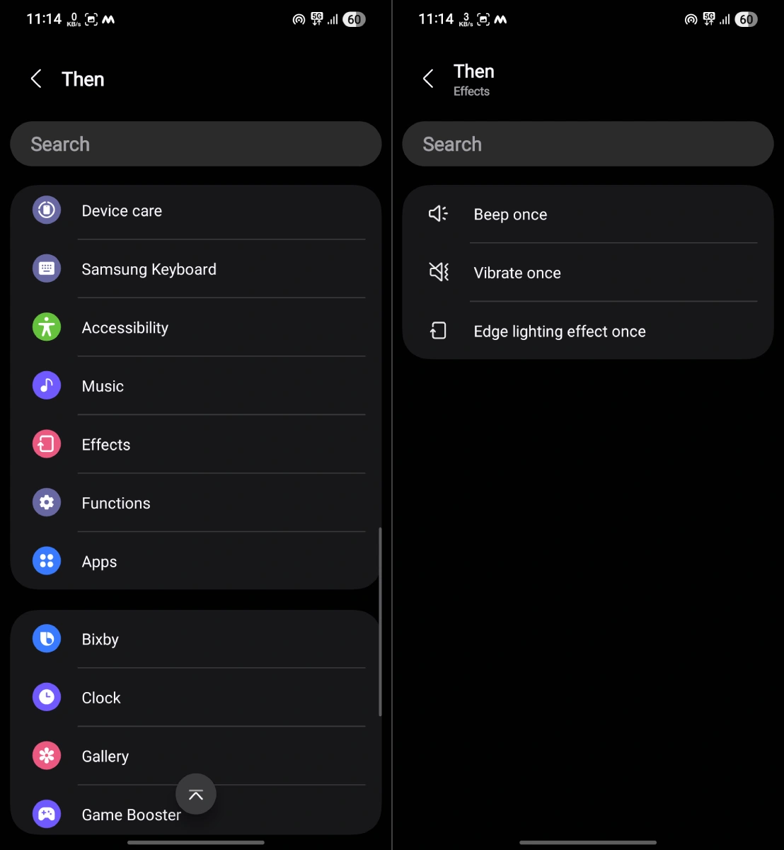 Configurer une Routine Samsung