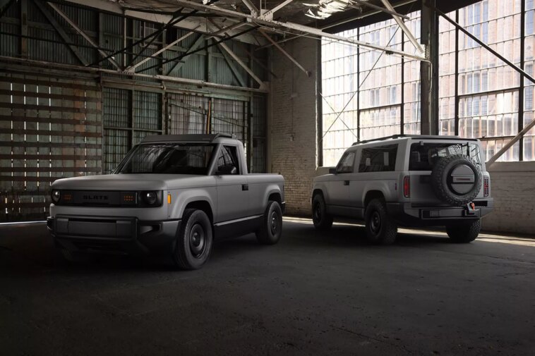 Slate Auto dévoile un SAV électrique sans fioritures à moins de 20 000 €, fabriqué aux États-Unis 1 Slate Auto Dévoile Un Camion électrique Sans Fioritures à Moins